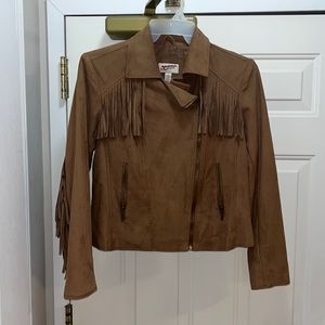 Arizona suede fringe jacket